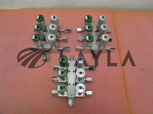-/-/3 AMAT Gas Manifold Assembly with Pneumatic valve, VCR fitting/-/-_01