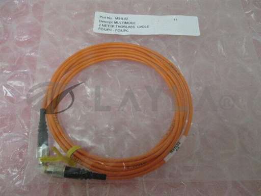 FC/UPC-FC/UPC/-/MULTIMODE 2 METER THORLABS CABLE M31L02, FC/UPC-FC/UPC, 398821/Thorlabs/_01