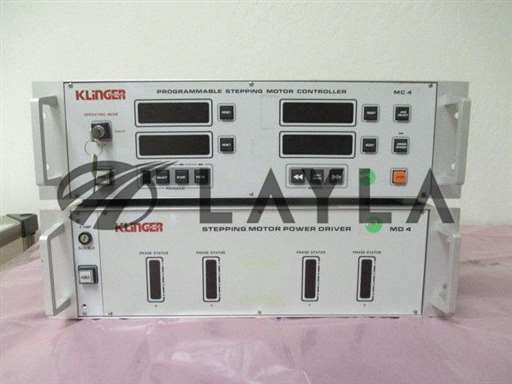 MD4, MC4/-/Klinger MD4 Stepping Motor Power Driver and MC4 Programmable Controller, 413351/Klinger Scientific/-_01