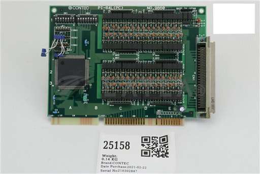 PI-64L(PC)/--/CONTEC PCB, 9860 BOARD PI-64L(PC)/--/_01