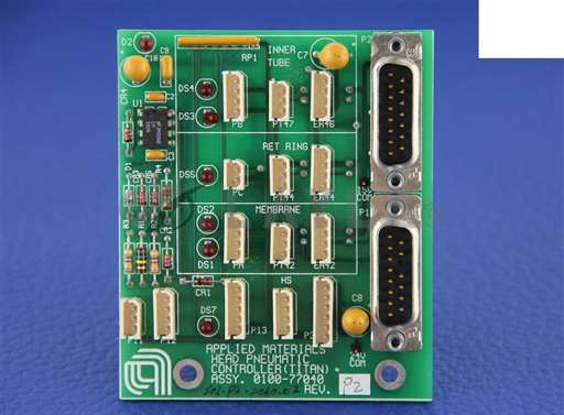 0100-77040/--/APPLIED MATERIALS PCB - HEAD PNEUMATIC CONTROLLER BD (TITAN) 0100-77040/--/_01