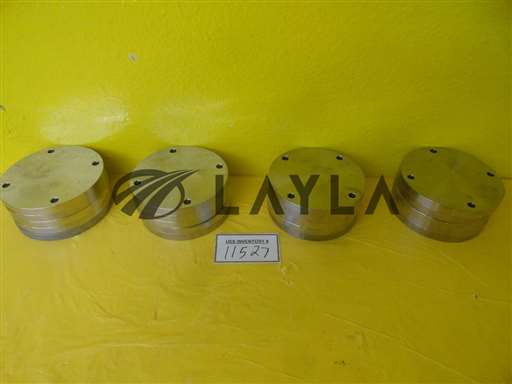 ISO100 ISO-F//Edwards ISO100 ISO-F Non-Rotatable Blank-Off Flange Lot of 5 Used Working/Edwards/_01