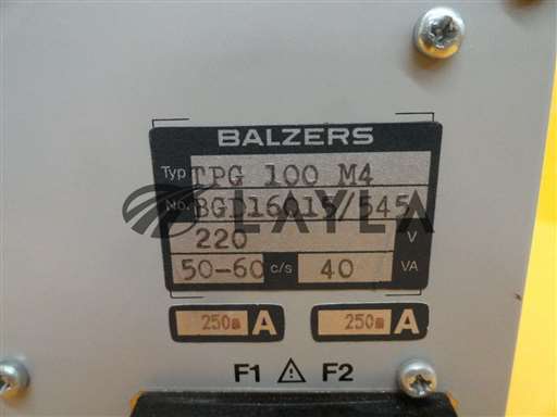 TPG 100 M4/TPG 100/Balzers BG D16 015 Multi Pirani Meter Module TPG 100 M4 TPG100 Used Working/Balzers/_01