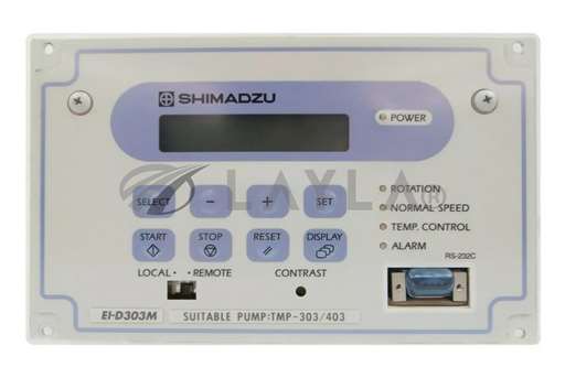 EI-D303M//Shimadzu EI-D303M Turbomolecular Pump Controller Turbo Tested Working Surplus/Shimadzu/_01