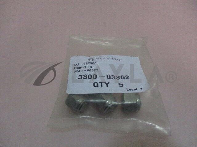 1000000013_172642648232 5 AMAT 3300-03362, TBG Plug 3/8T Hex SST ...