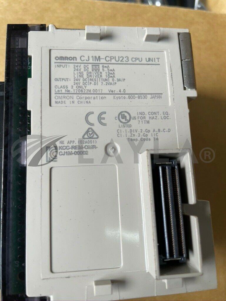 1000000134_402660403960 OMRON CJ1M-CPU23 CPU Unit Does Not Apply 1pcs New  OMRON PLC CJ1M-CPU23 CPU Unit in box Other Other | LAYLA 半導体製造装置/部品の越境EC