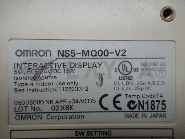 1000000156_174421339948 OMRON panel NS5-MQ00-V2 refurbished FREE ...